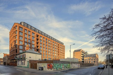 BENGAL STREET (ONE SILK ST) DEVELOPMENT, Manchester, Velká Británie. Použité systémy: MB-59S, MB-SLIMLINE, MB-SR50N.