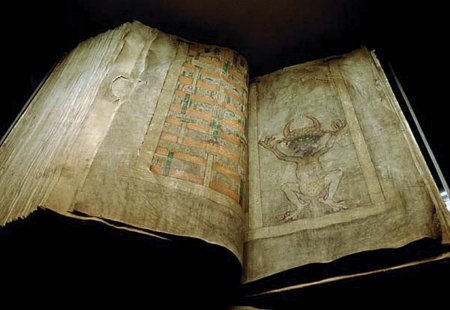 Ďáblova bible (Codex Gigas). Foto: © Kungliga biblioteket, zdroj: wikipedia